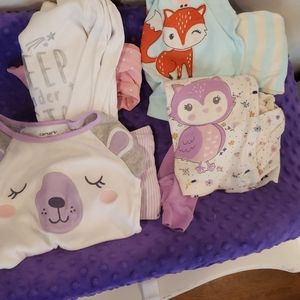 4 Long Sleeve Pajamas 3T